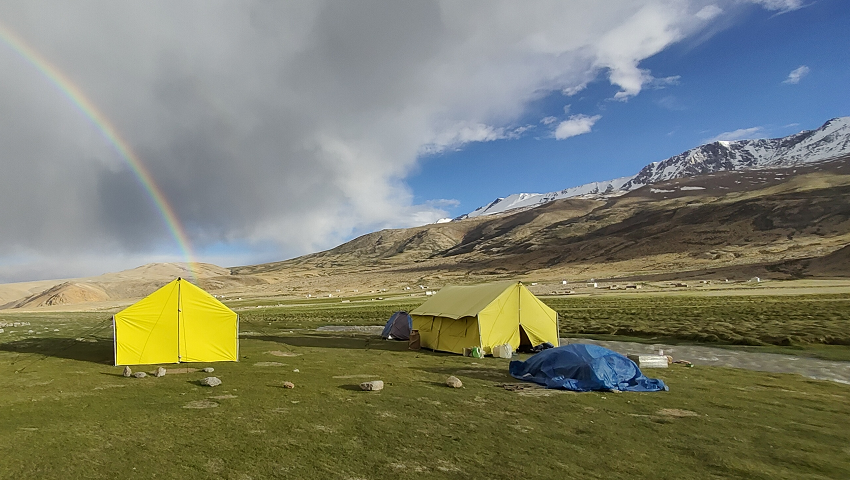 Rumtse to Tsomoriri Trek